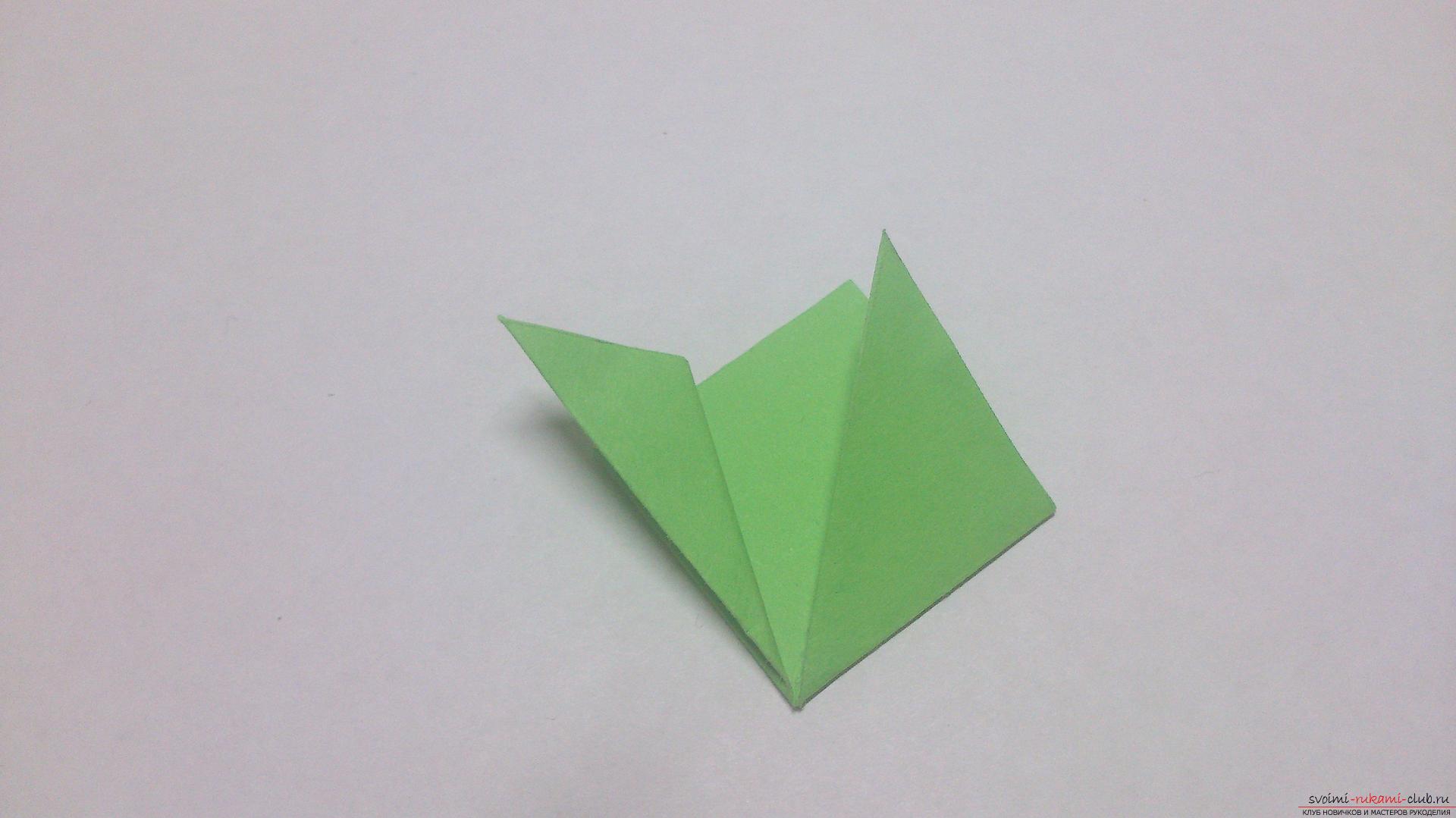 Как сделать шар из бумаги покажет наш мастер-класс с фото, в котором используется техника оригами из модулей - кусудама.. Фото №6